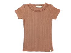 Lil Atelier top mocha mousse